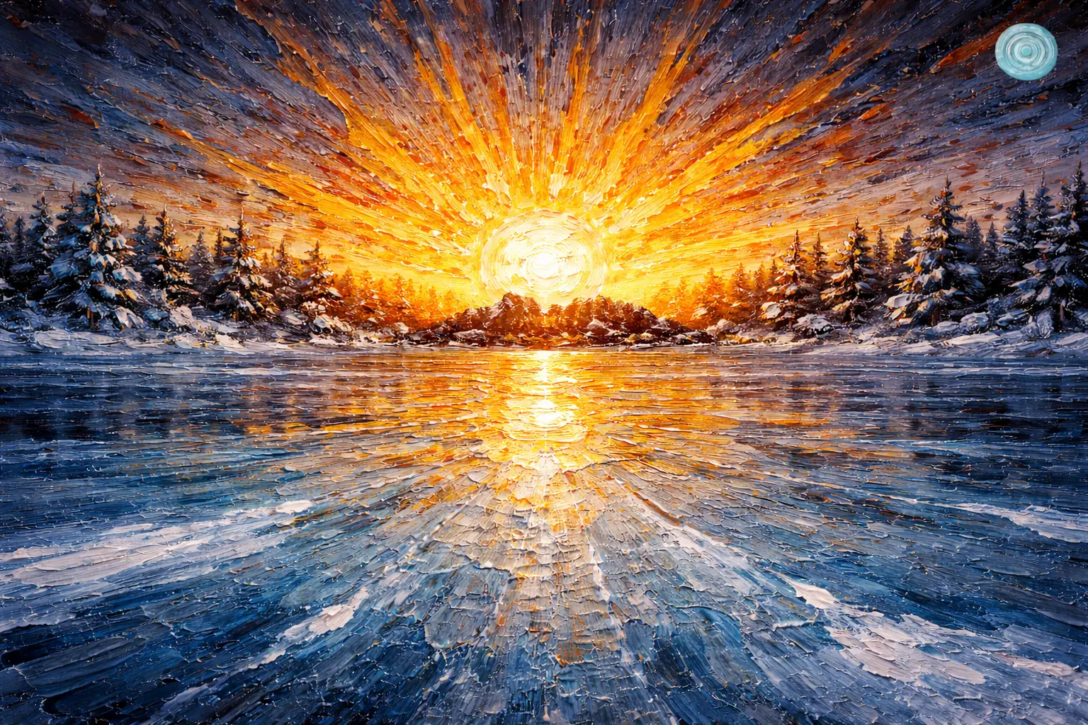XperiBase Artwork Demo jezioro